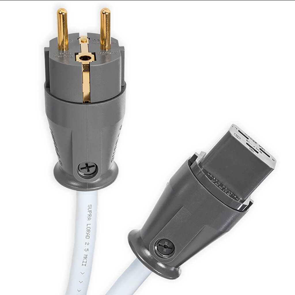 Supra Cables LoRad 2.5 MkII - Netzkabel - Meterware | dienadel.de