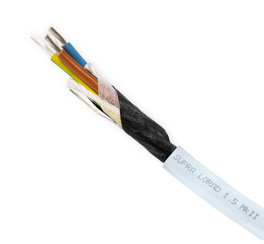 Supra Cables LoRad 1.5 MkII Netzkabel - Meterware | dienadel.de