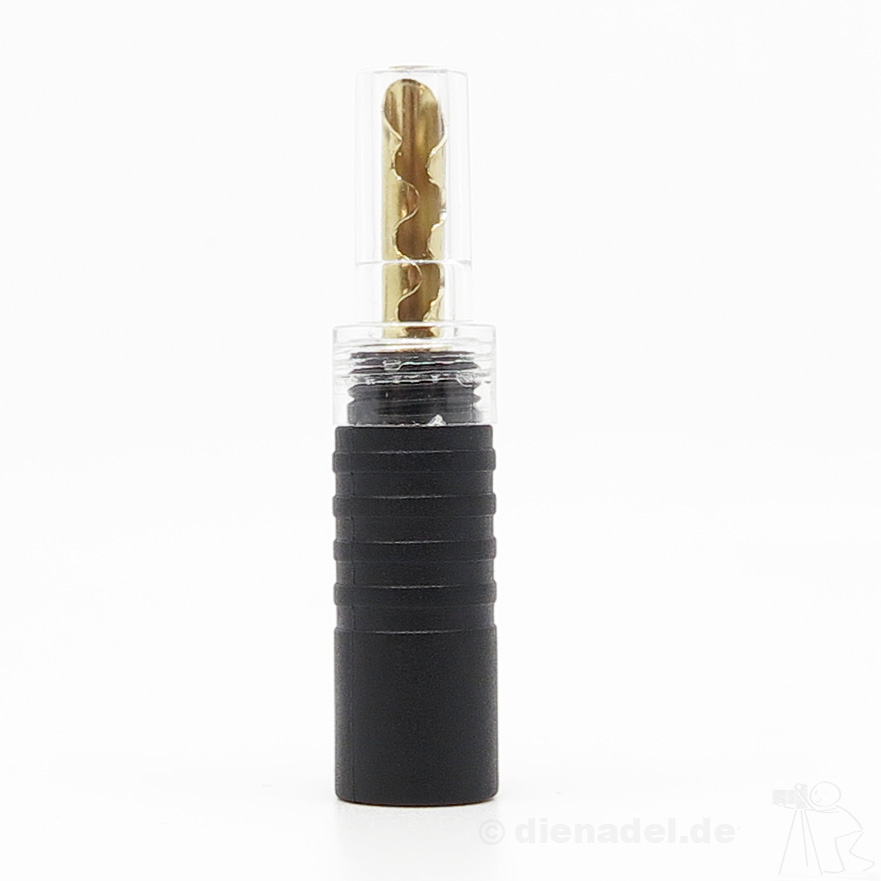 Hihg-end RCA pluggen set | verguld | rood en zwart kleur codering | 8