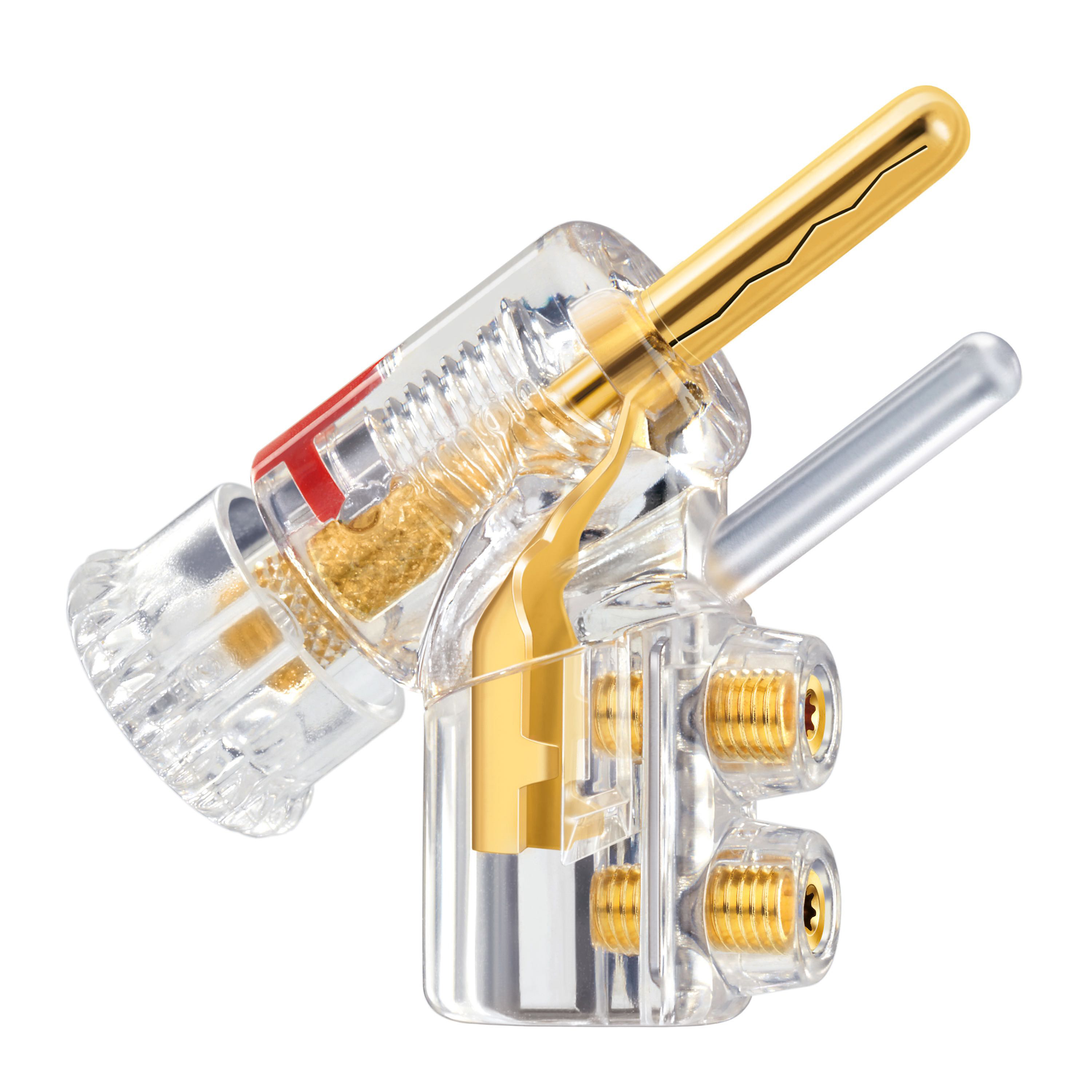 Bananenstecker 16 Stück NEXMEX High End 24K vergoldet Stecker für Kabel bis 6mm² Bananenstecker 16 Stück NEXMEX High End 24K vergoldet Stecker für Kabel bis 6mm²