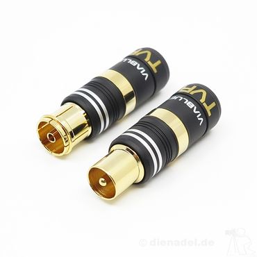 1Stk viablue XS Rca Adaptateur Rca Cinch Subwoofer Y Adaptateur