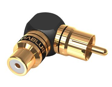 VIABLUE Adaptateur Mâle - Femelle antenne XS coudé (la paire