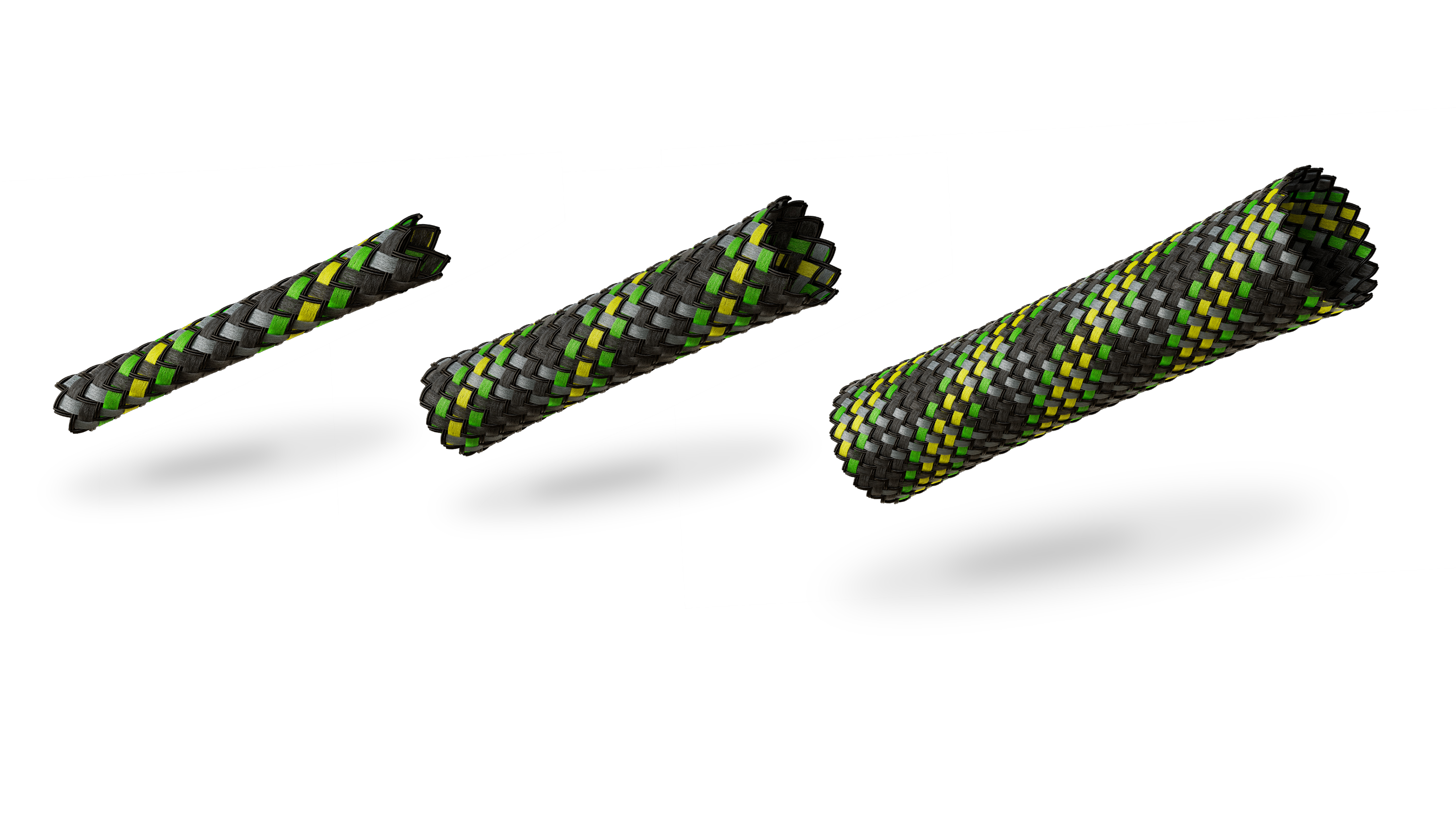 4/8/12mm PP+PET Geflechtschlauch Gewebeschlauch Kabelschlauch Sleeve DIY Modding