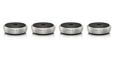 Pointes Viablue QTC Noires Pour Enceintes/platines - Lot De 4 - Réglables