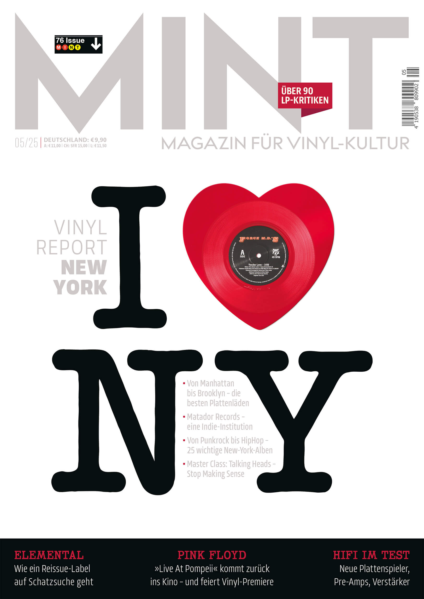 MINT No.76 - Magazin für Vinyl-Kultur | dienadel.de